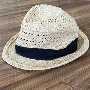 J. Crew Packable Straw Fedora Hat